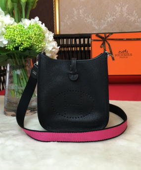 에르메스 미니 에블린16 블랙 은장